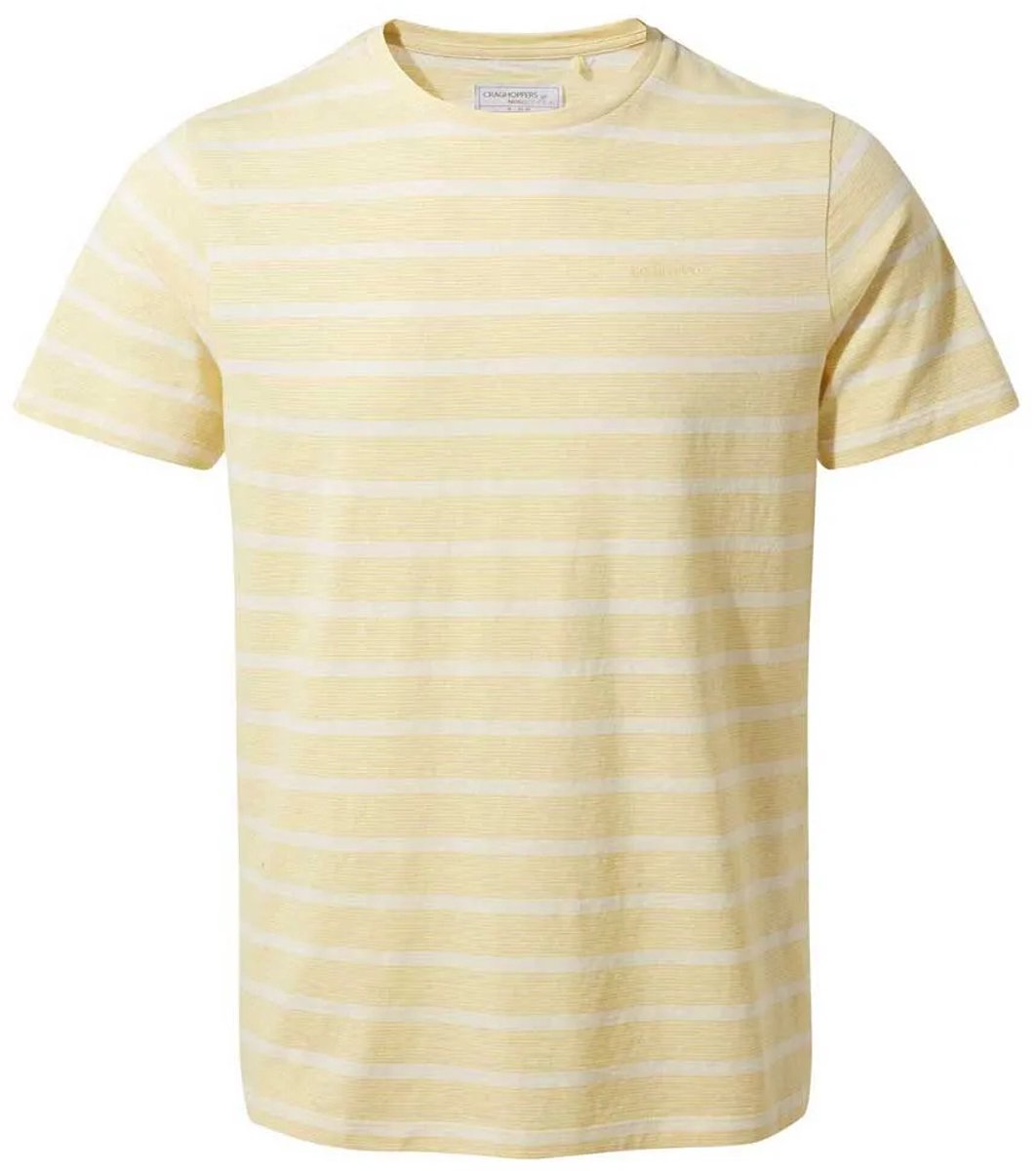 Craghoppers Nosibotanical Sten T-shirt Met Korte Mouwen Man Papyrus Str