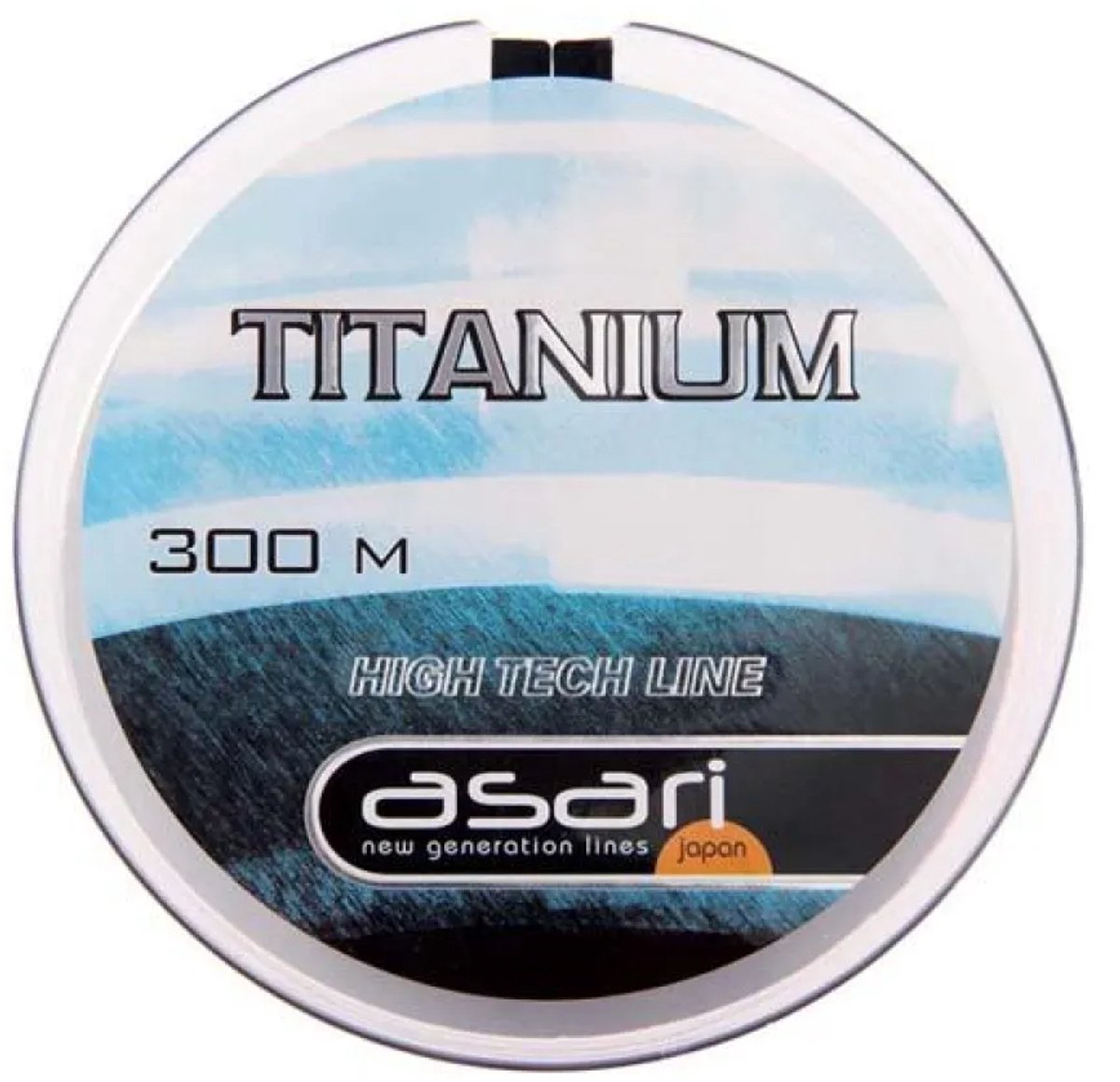Asari Titanium Monofilament 300 M Transparant 0.180 mm