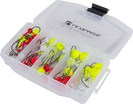 Ultimate Multicolor Lead Jighead Box (3.5-14g) (45pcs) - Loodkop van Merkloos — afbeelding 2