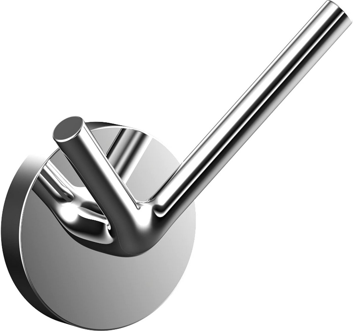 Ronde Dubbele Handdoekhaak voor Wandmontage - Onderhoudsvriendelijke Hanger voor 2 Handdoe