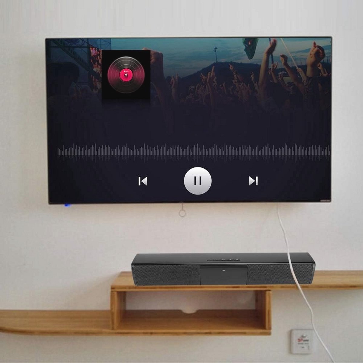 Draadloze Bluetooth Soundbar Draadloze Stereo - afbeelding 2