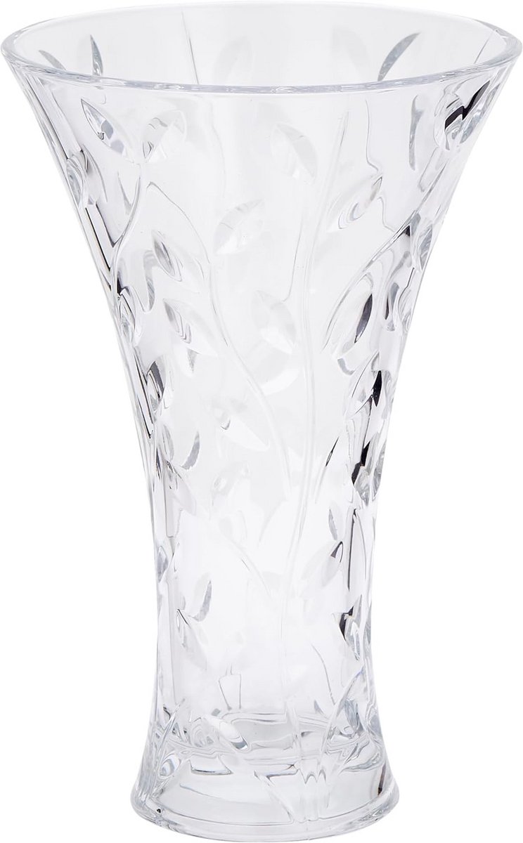 Grote Glazen Vaas Transparant 30 cm - Luxe Bloemenpresentatie
