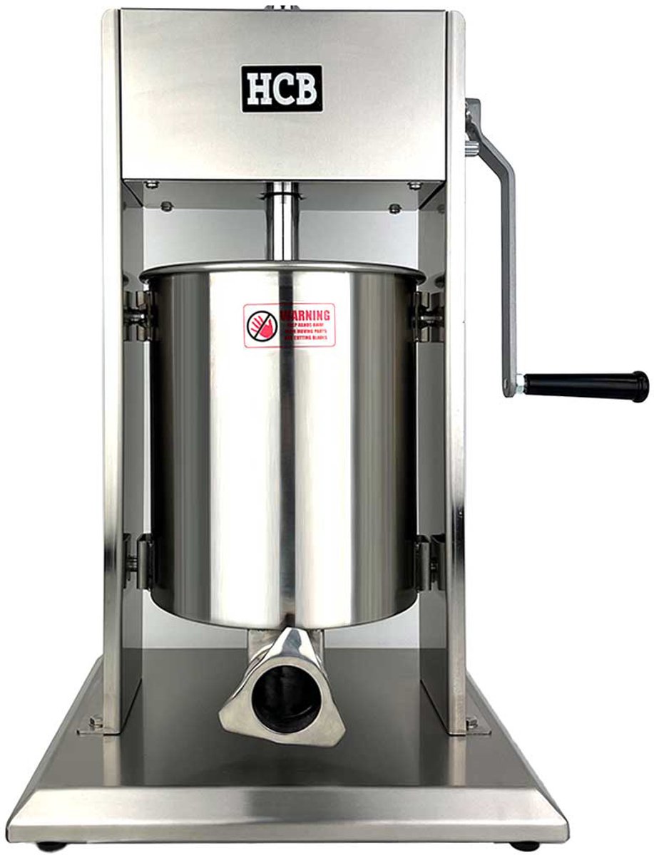 HCB® - Professionele Horeca Churros machine - verticaal - 10 liter - RVS / INOX - Churrosmachine - Churros maker - 33x37x58 cm (DxBxH) - 13 kg - 1664