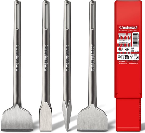 SCHWABENBACH® Kit 5 pièces Mandrin autoserrant 1,5-13 mm (1/2-20 UNF