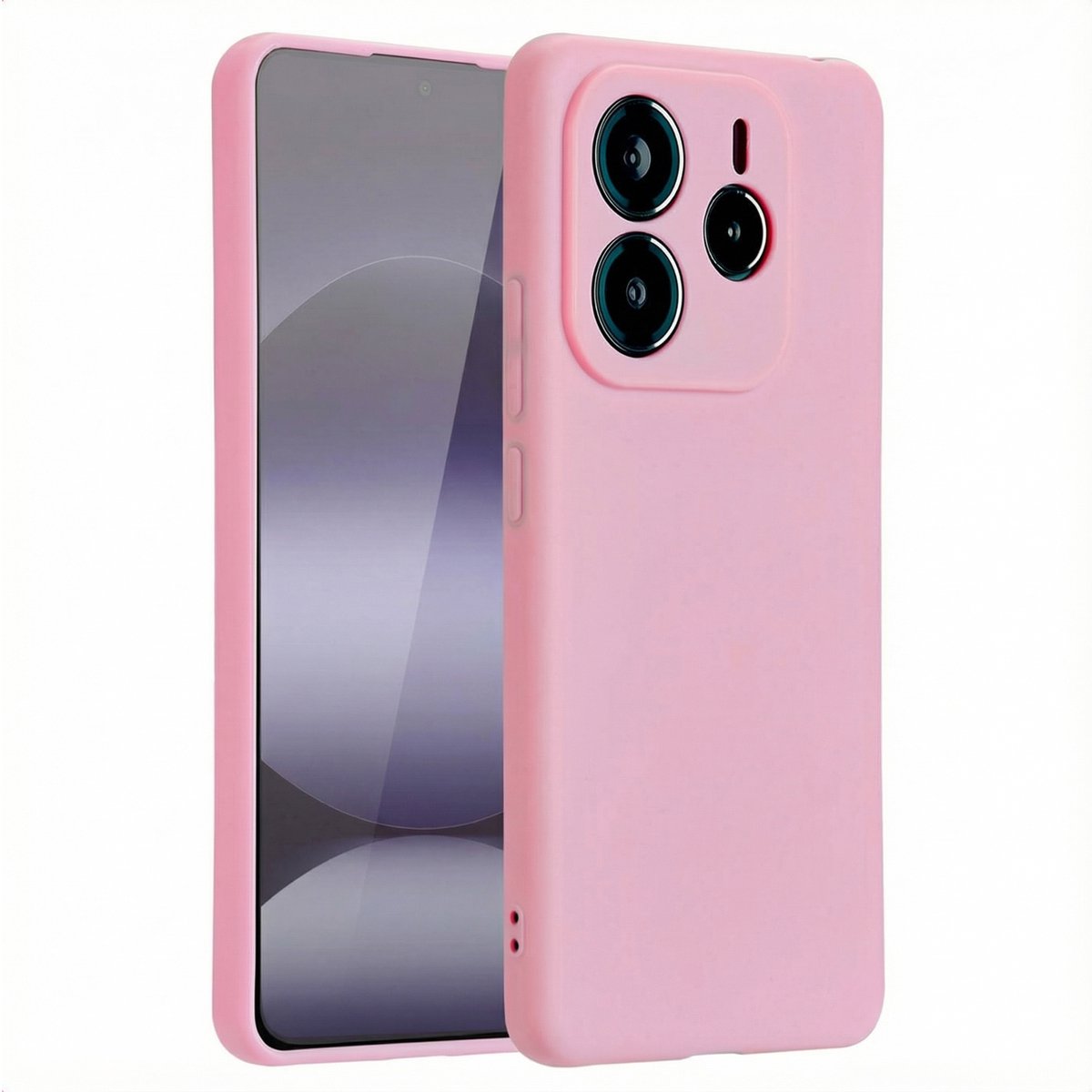 imoshion Hoesje - Geschikt voor Xiaomi Redmi Note 14 5G - Color Backcover - Bubblegum Pink