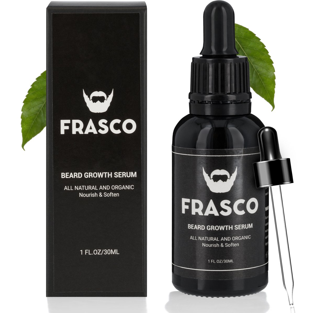 Frasco® - Baardolie - Baardconditioner - Baardgroei stimuleren - Baardverzorging - Baardgroei