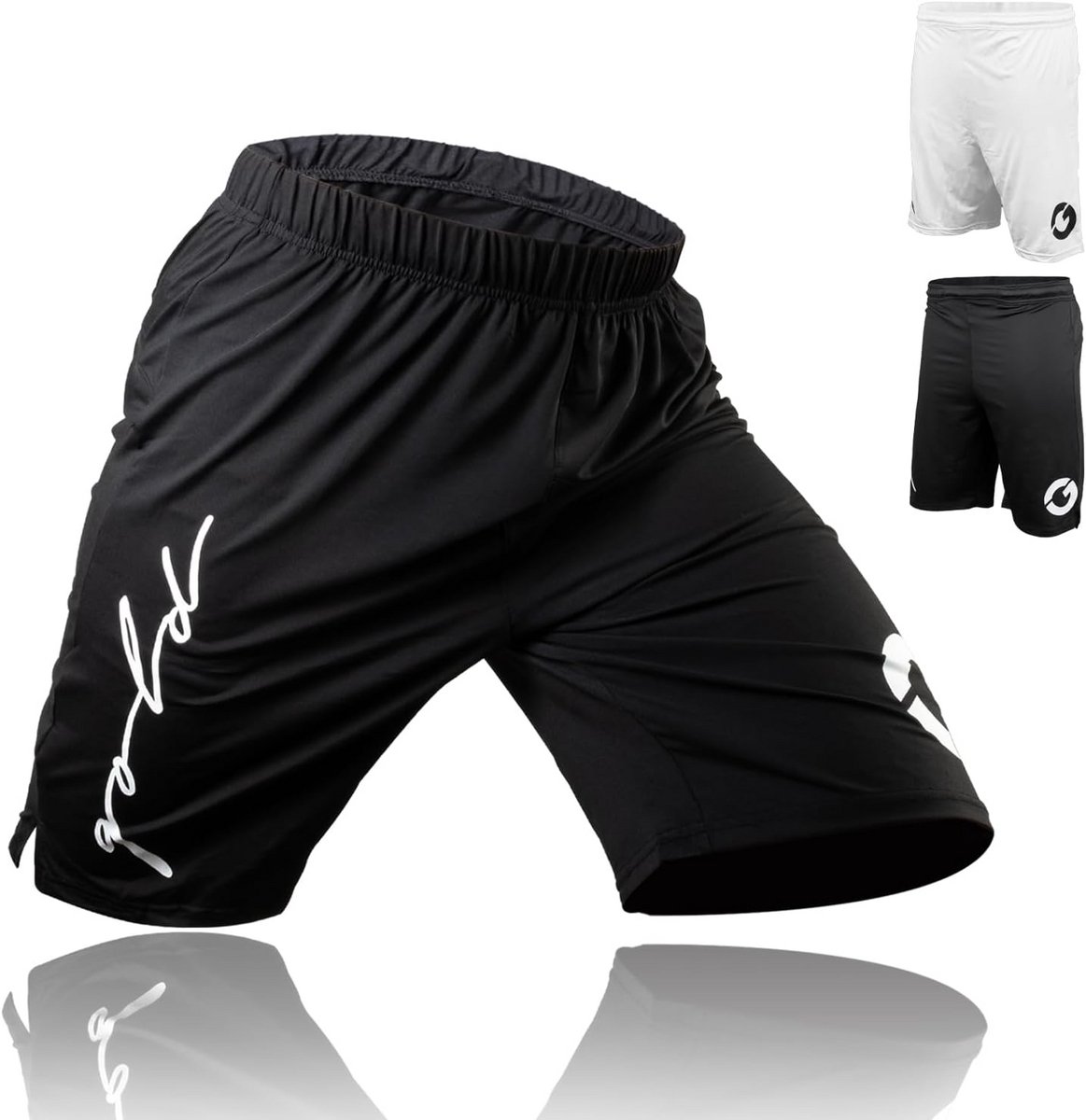Grappling Shorts voor Jiu Jitsu, MMA en Worstelen - IBJJF Goedgekeurde No Gi Korte Broek
