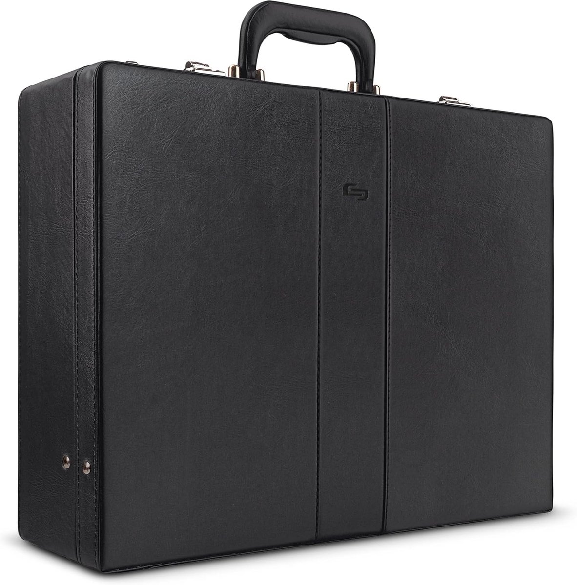 Harde Aktetas met Combinatieslot voor Documenten en Laptop - Zwart