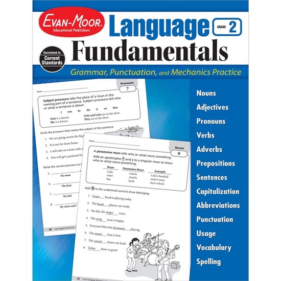Language Fundamentals, Grade 2 - cover