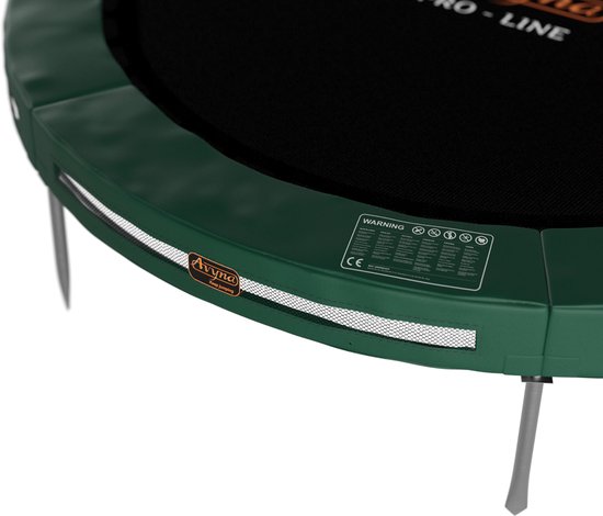 Beschermrand tbv Avyna trampoline PRO-LINE InGround 2,45 (08 ft) Groen