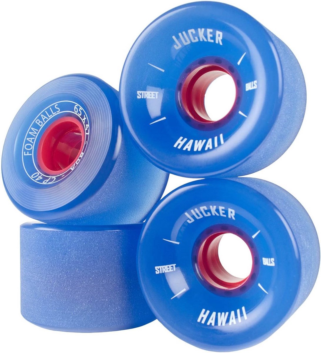 Premium Longboard Wielen voor Skateboard en Cruiser 60 tot 74 mm Groen