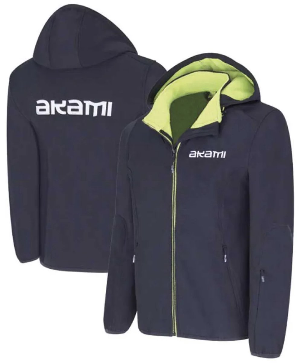 Akami Siberia Jas Zwart M Man