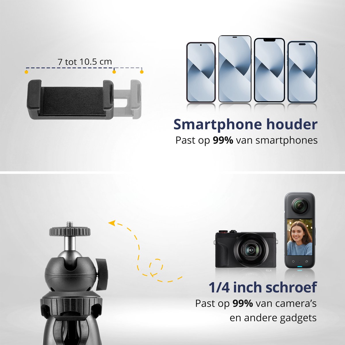 Studio ME - Compact Smartphone Tripod thumbnail 2