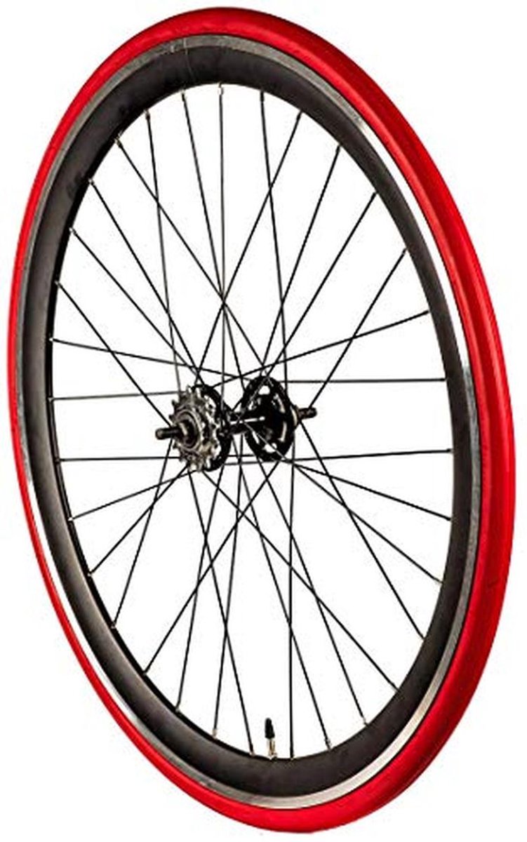 28 inch achterwiel Singlespeed Fixie met V-profiel velg en banden