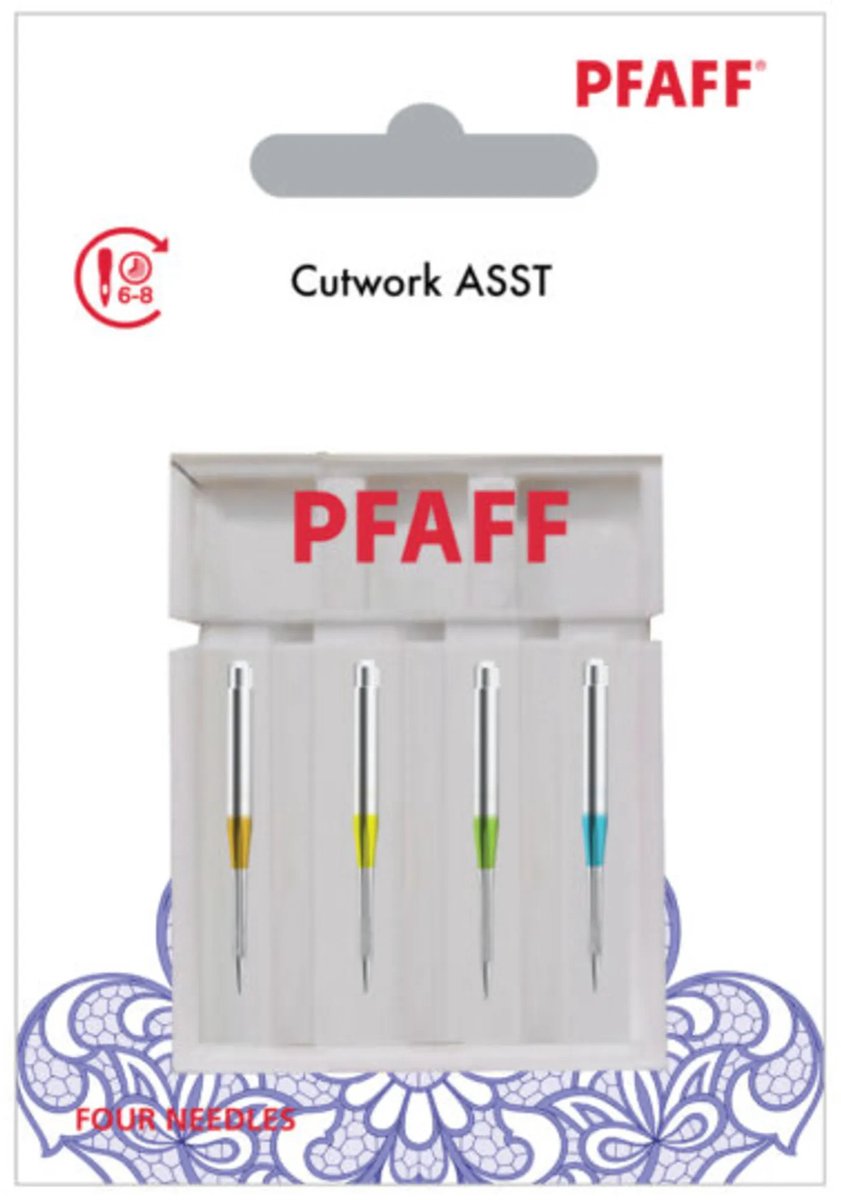 Pfaff Cutwork naalden SET (4 stuks) Naalden