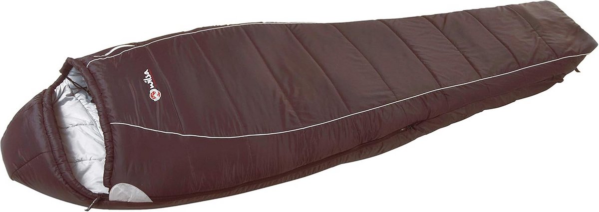 Luxe Slaapzak voor Volwassenen - Zwart - Extra Lang tot 215 cm - Hoogwaardige Donsvulling