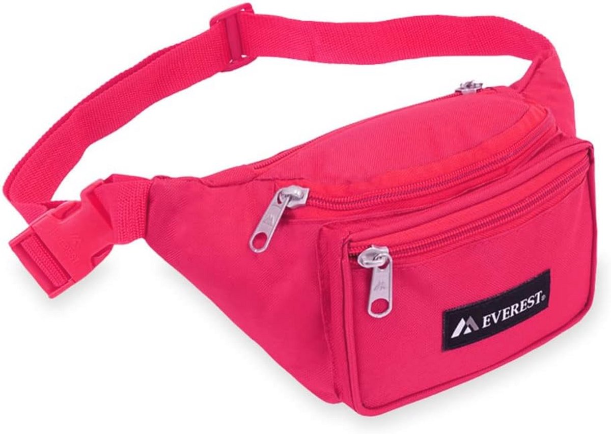 Compacte Taille Pack met Drie Compartimenten - Perfect voor Reizen