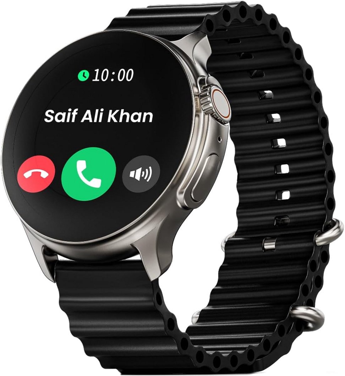 Smartwatch met AMOLED Scherm, Hoge Helderheid en Spraakassistent