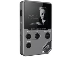 MP3-Speler - HiFi Muziekspeler - Bluetooth 5.0 MP3 Speler - Lossless Audio - Digitale Muziekspeler Met Scherm - 8GB Intern Geheugen + 64GB Uitbreidbaar - High Resolution Geluid - DAC - USB-C - Draagbaar - Audio Speler