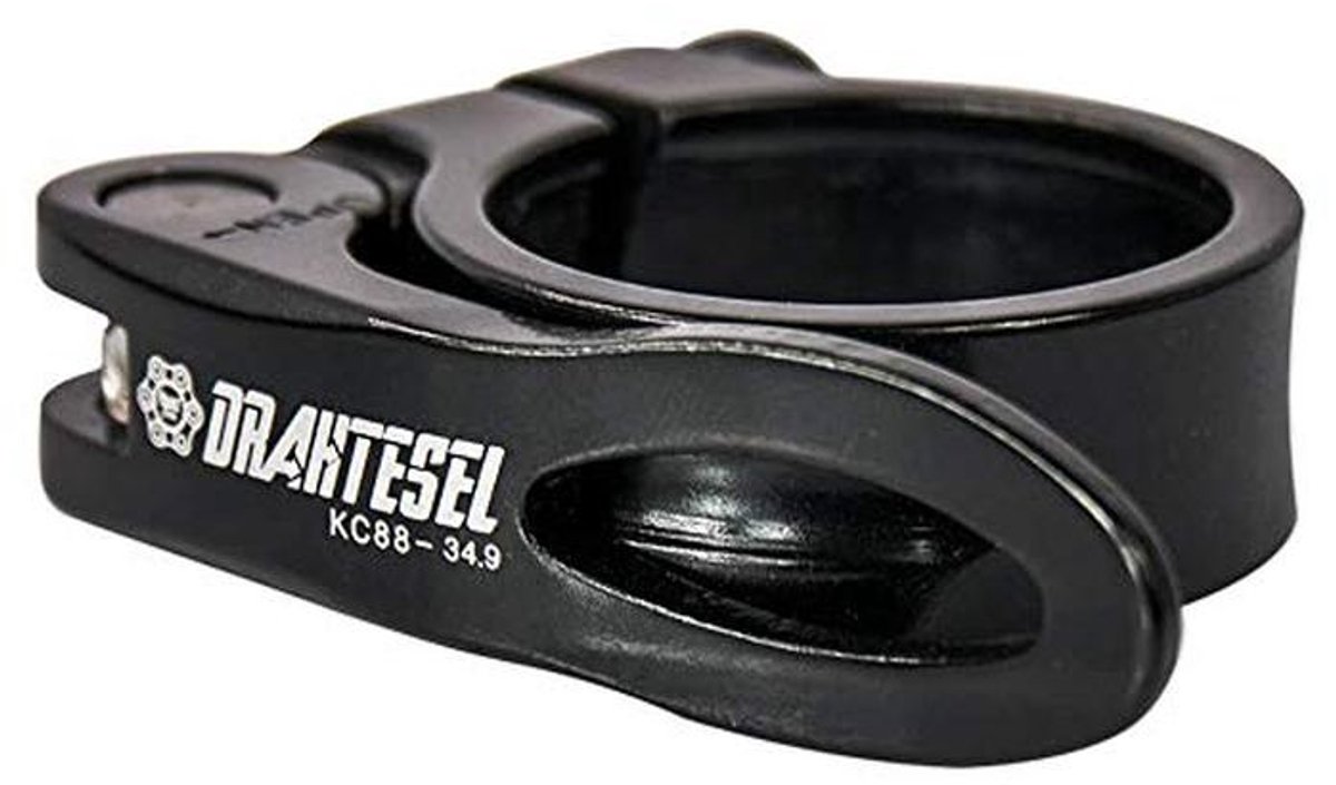 Fiets zadelpenklem met snelspanner - 34,9 mm, Verkrijgbaar in 7 kleuren