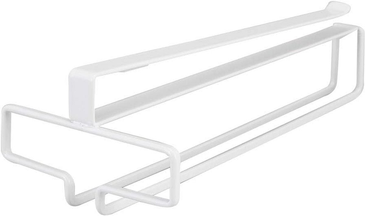 Wijnglas Hanger Onder Plank van Staal - 11 x 26 x 7 cm