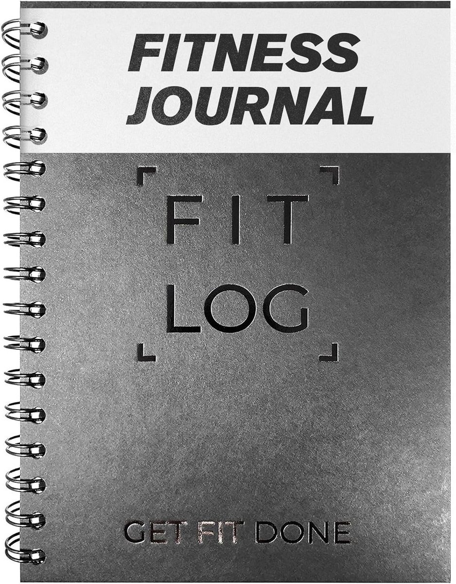 Fitness Journal en Workout Planner - Handig Gym Notebook voor Mannen en Vrouwen