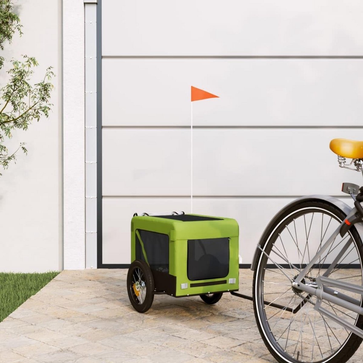 Hondenfietskar - Fietskar voor Hond of Kat - Robuuste Fietskar met Ijzeren Frame
