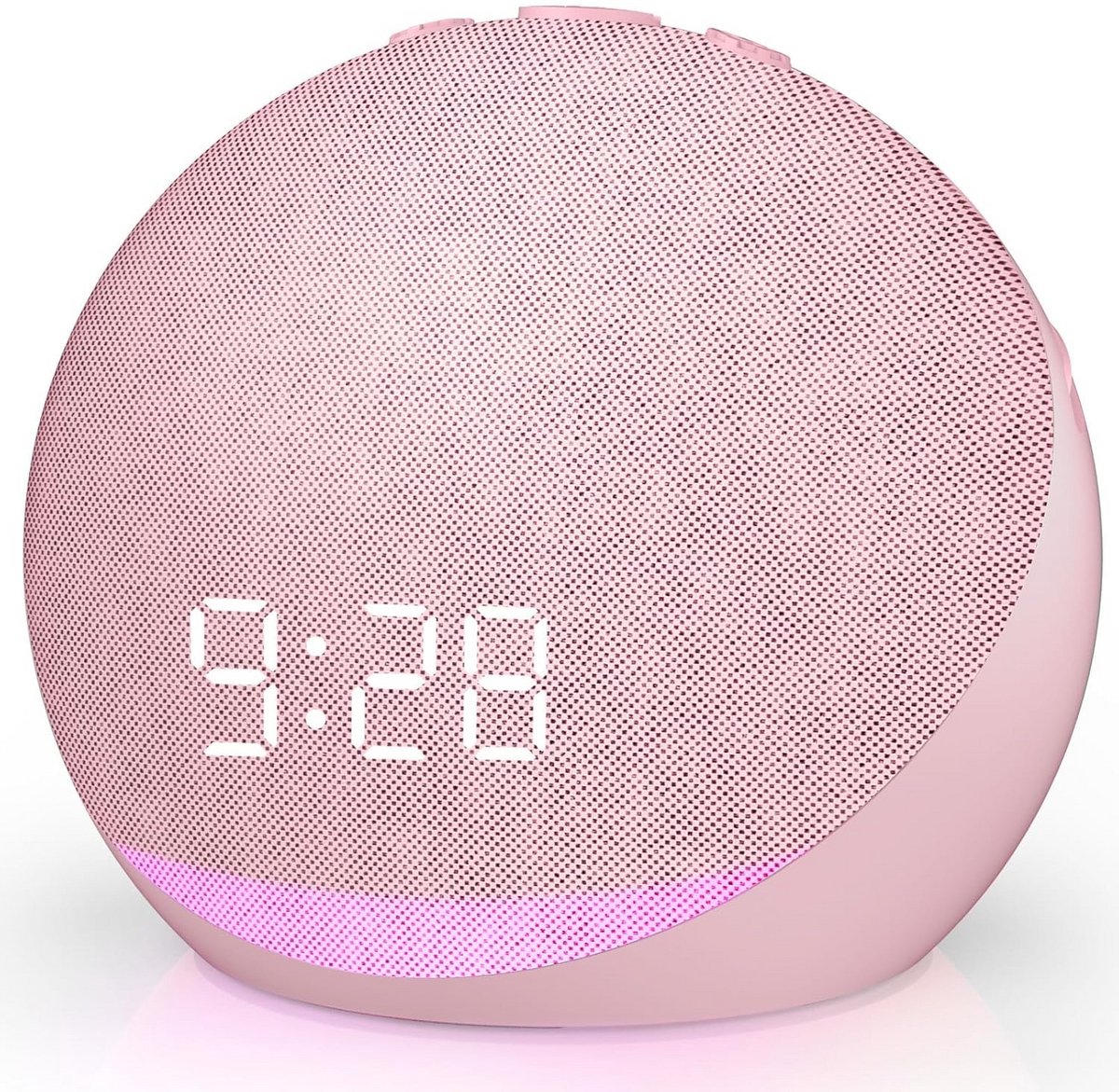 Digitale Wekker met Natuurlijke Geluiden, Bluetooth Speaker en Nachtlamp