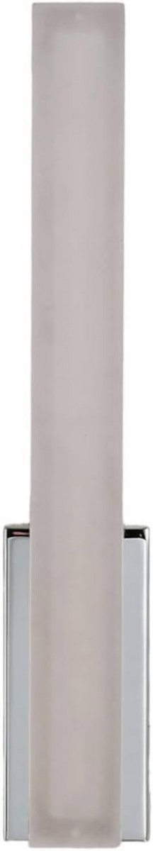 Moderne LED Wandlamp Badkamer IP44 - Chroom en Satijn Wit