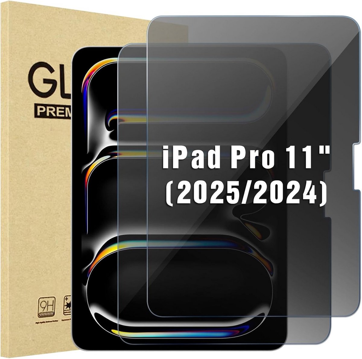 Privacy Screenprotector voor iPad Pro 11 Inch M4 2024 Gehard Glas
