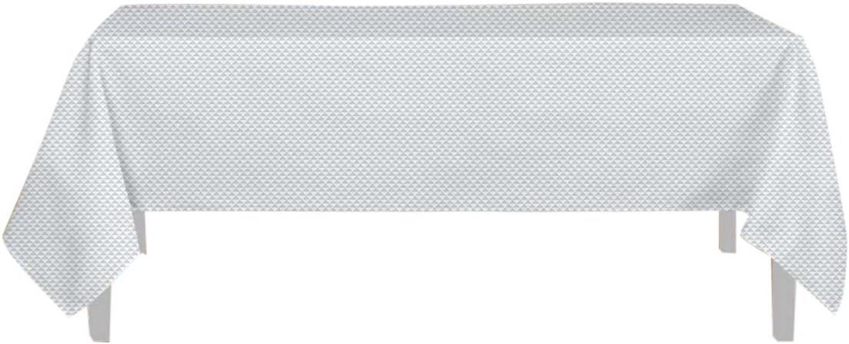 Vuilafstotend Tafelkleed 140x300 cm Palm Grijs Polyester