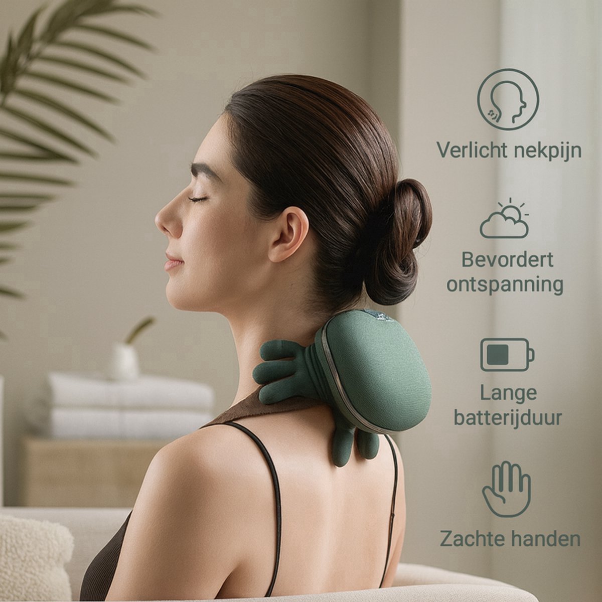 PD4U® Nekmassage Apparaat Draadloos voor Nek en Schouders - afbeelding 2