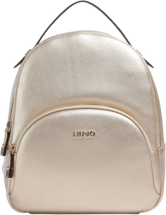 Liu Jo Manhattan Backpack Bag Sac à dos Dames - Light Gold - PU - One Size