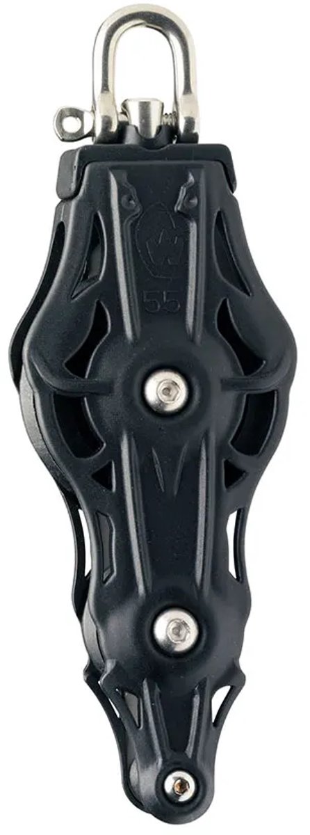Wichard Draaibare Vioolsluiting Met Katrol 10 Mm Zilver 45 mm
