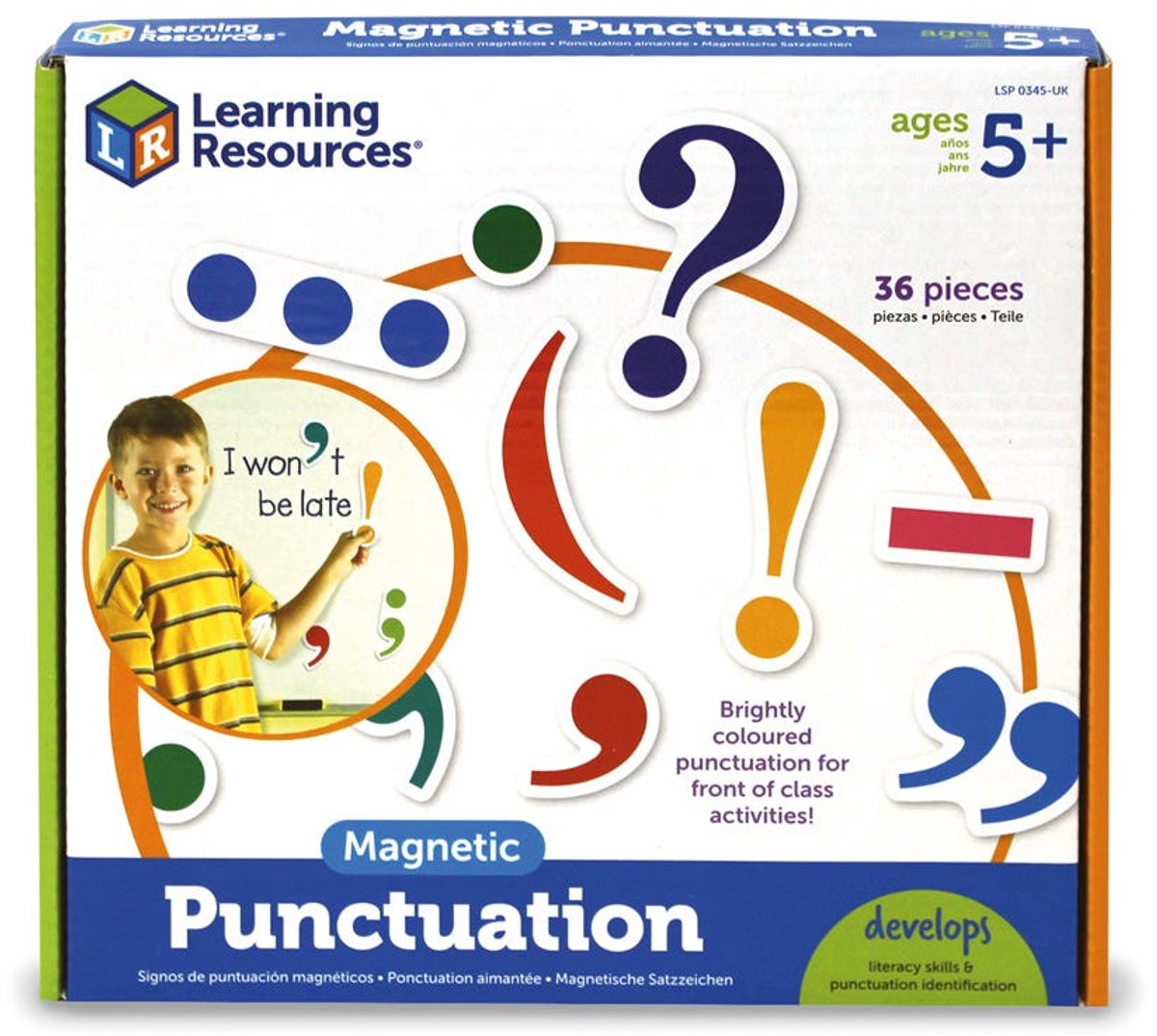 Learning Resources magnetische leestekens / interpunctie (36 st.) - 6+