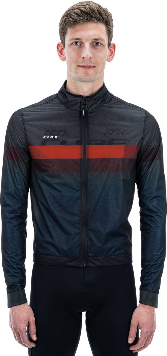 CUBE TEAMLINE WIND JACKET BLACK M