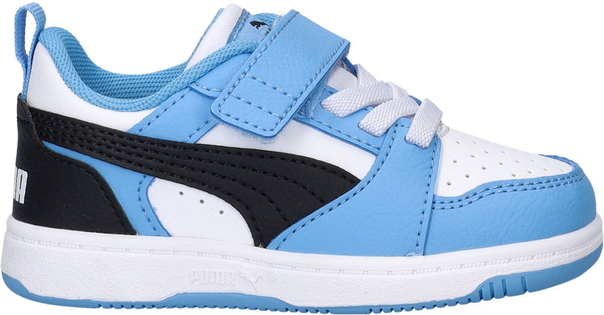 Puma Rebound V6 Lo Sneakers Jongens Blauw
