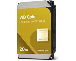 Western Digital Gold WD203KRYZ interne harde schijf 20 TB 7200 RPM 512 MB 3.5" SATA
