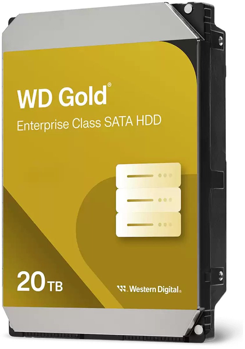 WD Gold WD203KRYZ - Vaste schijf