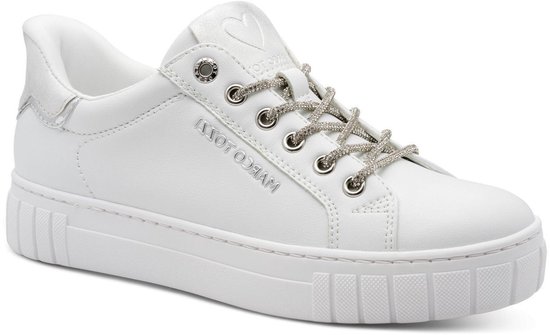 MARCO TOZZI Damessneakers 2-23737-44, zwarte kam, 39 EU