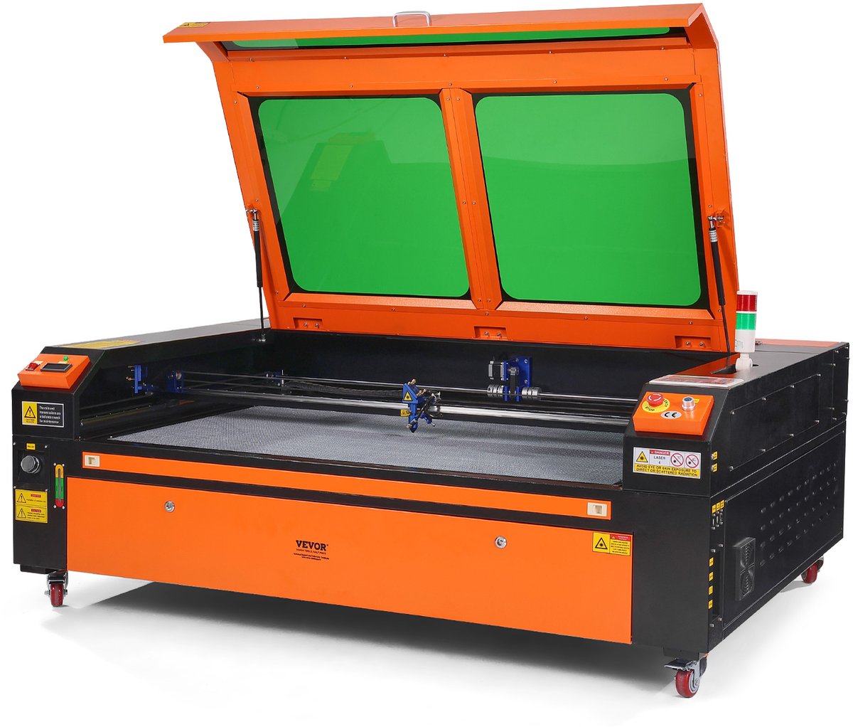 VEVOR Lasergraveermachine Graveerapparaat 130w Co2-Lasergraveermachine 900x1400mm Lasersnijdende Lasergraveur