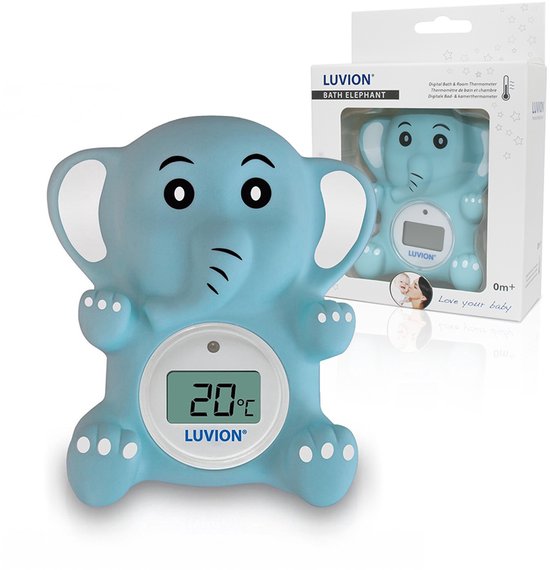 LUVION® bad/kamerthermometer Olifant - Thermometer