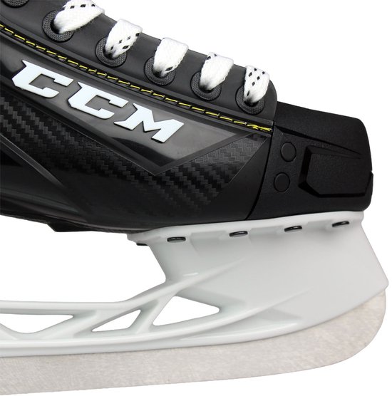 CCM Patinage - Taille 45.5 - Homme - noir - blanc - jaune - argent