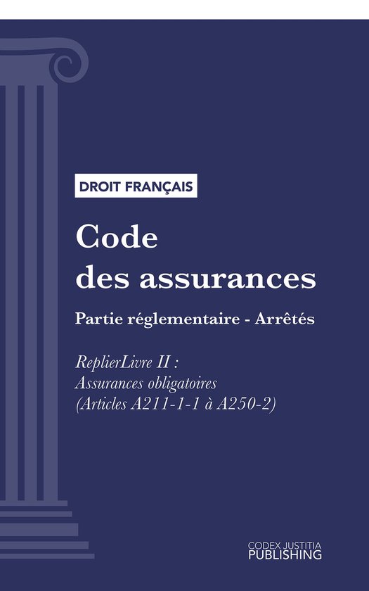 Code des assurances - cover
