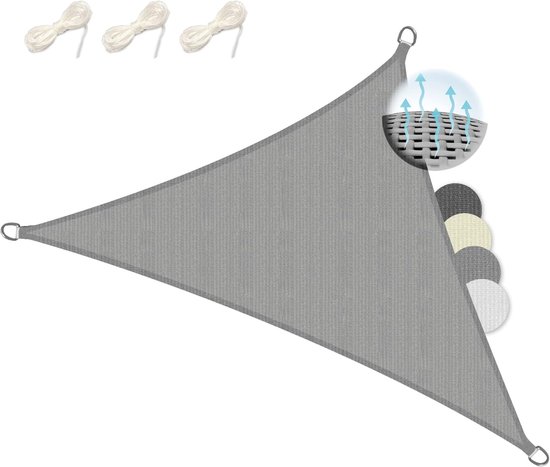 Waterdicht zonnezeil rechthoek 15 x 2 meter