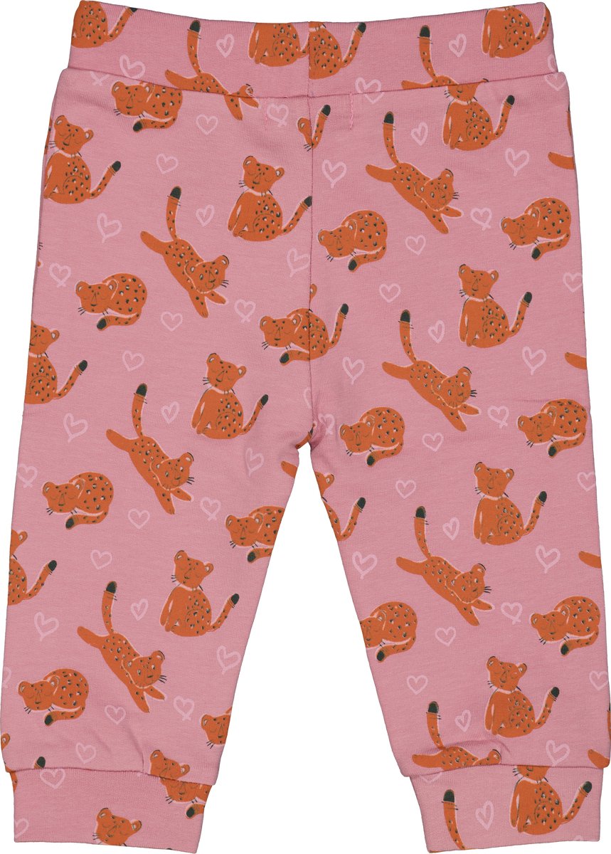 4PRESIDENT Joggingbroek Meisjes - Leopard AOP - Maat 56