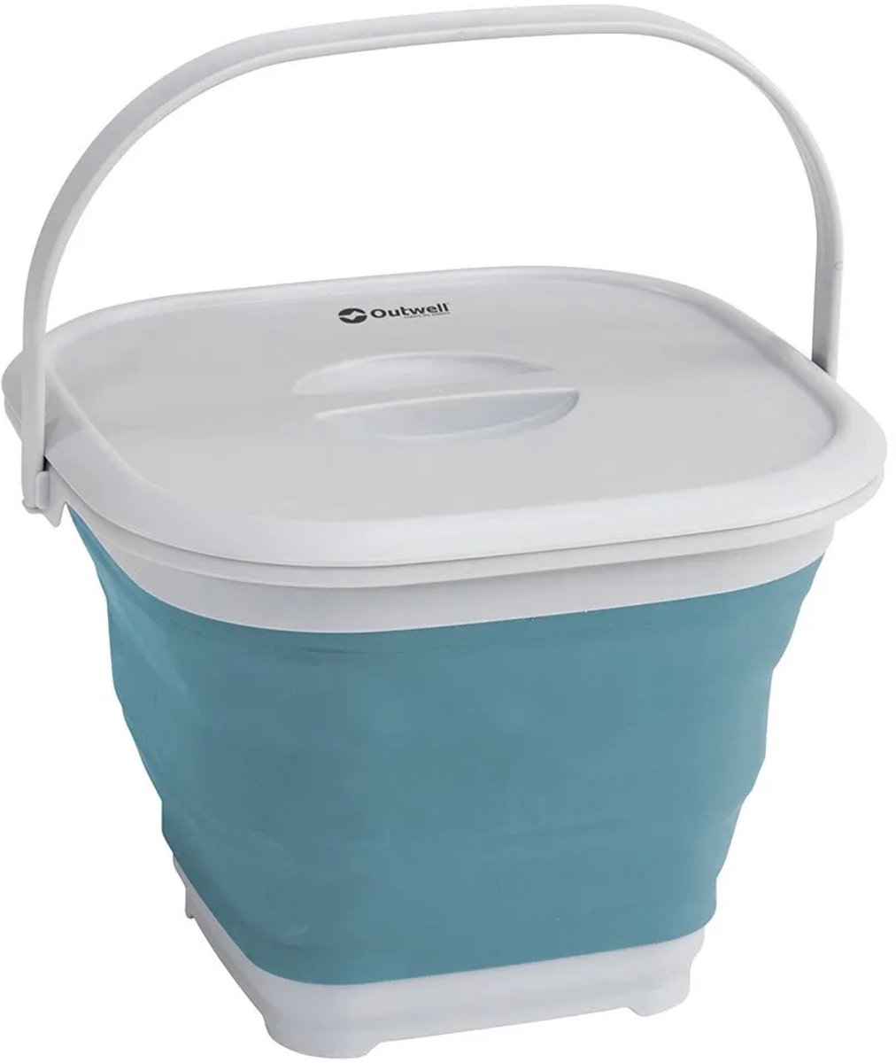 Outwell Opvouwbare Emmer & Deksel Transparant