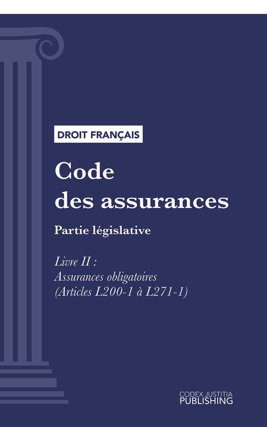 Code des assurances - cover