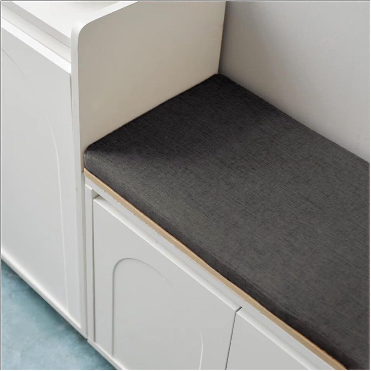 Comfortabel Antislip Zitkussen voor Binnen en Buiten Bank, Tuinstoel of Schommel - 90x35x5