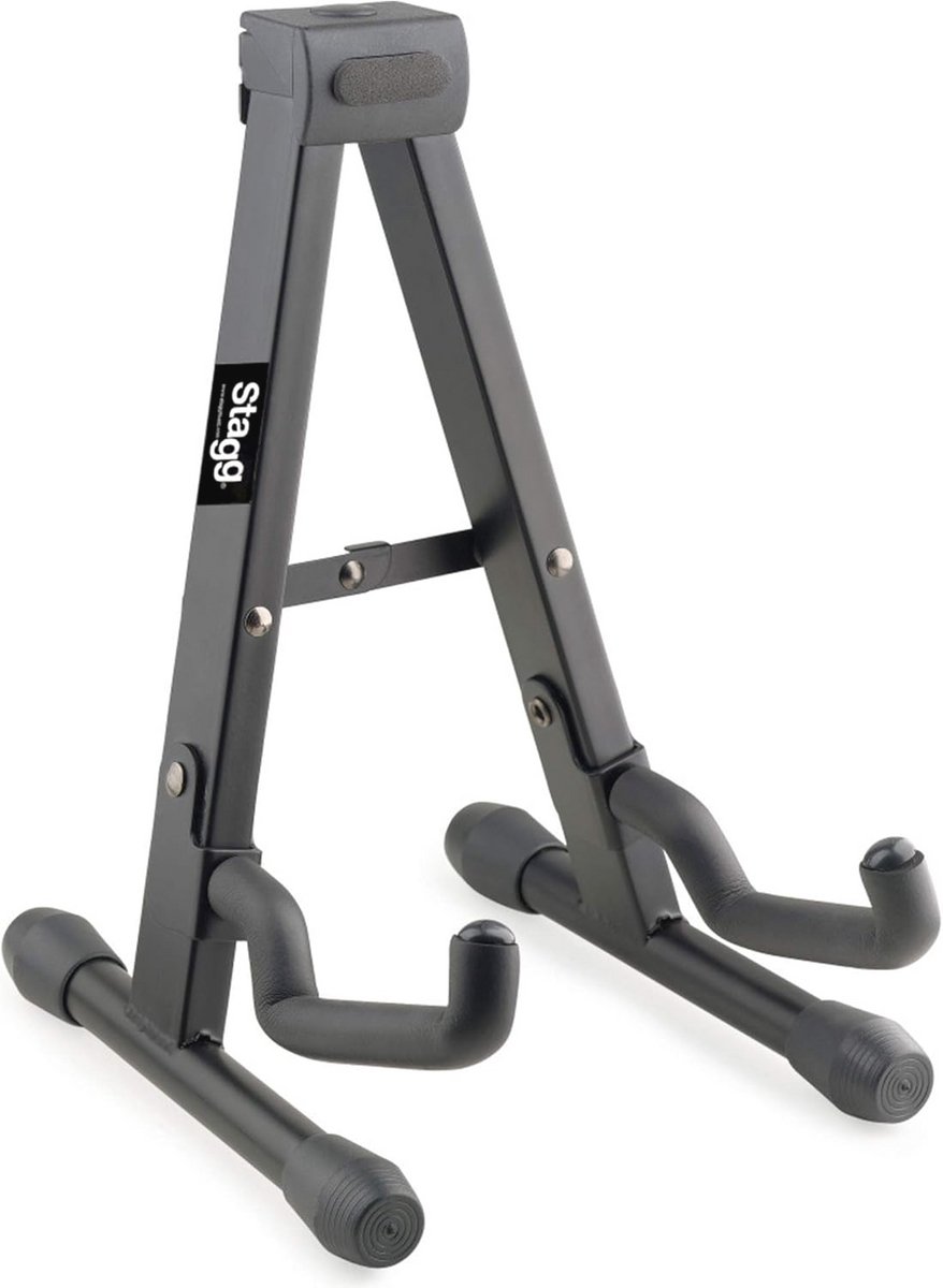 Opvouwbare A-stand voor Ukeleles, Mandolines en Viool - Zwart